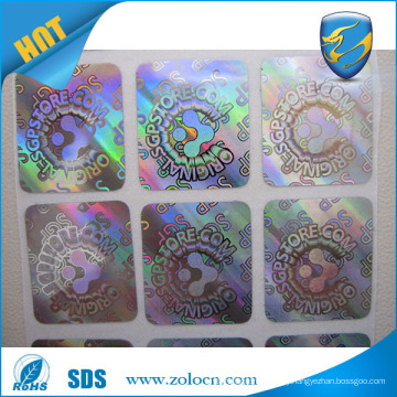 Wholesale high quality warranty hologram label / hologram stickers / Custom hologram sticker